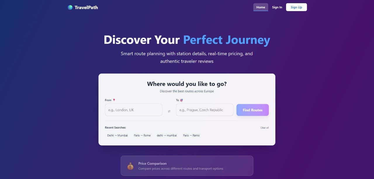 Destination-Recommendation-Platform